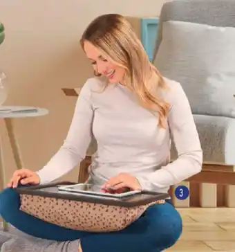 ALDI Home Creation Tabuleiro com Almofada 41x31x9cm promoção