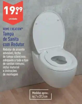 ALDI Home Creation Tampa de Sanita com Redutor 44,7 x 37,3cm promoção
