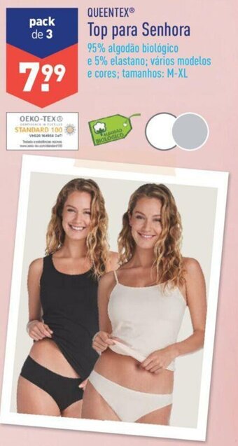 ALDI Queentex Top para Senhora M-XL promoção