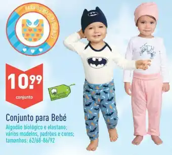 ALDI Conjunto para Bebé 62/68-86/92 promoção