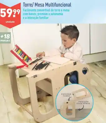 ALDI Torre/ Mesa Multifunctional promoção
