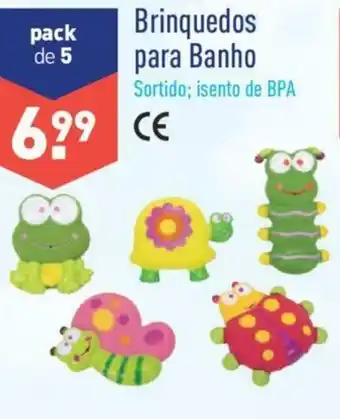 ALDI Brinquedos para Banho promoção