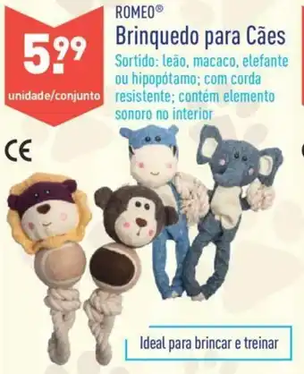 ALDI Romeo Brinquedo para Cães promoção