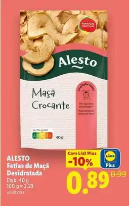 Lidl Alesto - patas de maca desdratada promoção