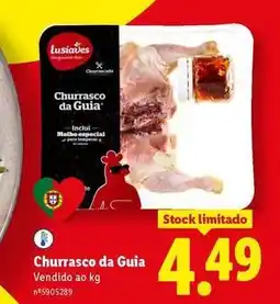 Lidl Lusiaves - churrasco da guia promoção