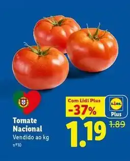 Lidl com - tomate nacional promoção