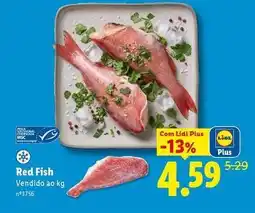 Lidl com - red fish promoção