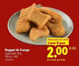 Lidl A+ - nugget de frango promoção