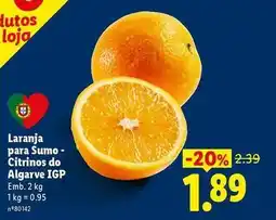 Lidl Algarve - citrinos do igp promoção