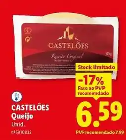 Lidl Castelões - queijo promoção