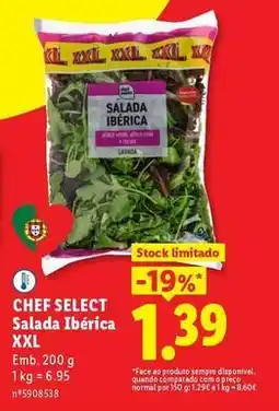 Lidl Chef select - salada iberica promoção