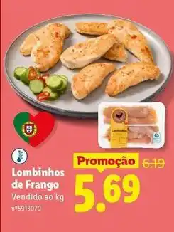 Lidl Lombinhos de frango promoção