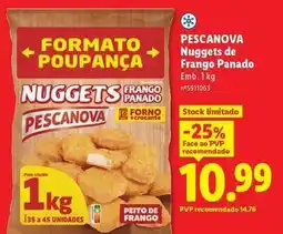 Lidl Pescanova - nuggets de frango promoção