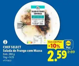 Lidl Chef select - salada de frango com massa promoção