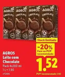 Lidl Agros - chocolate promoção