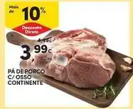 Continente Bom dia Continente - pá de porco c/ osso promoção