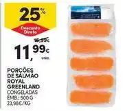 Continente Bom dia Royal greenland - porções de salmão promoção