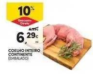 Continente Bom dia Continente - coelho inteiro promoção