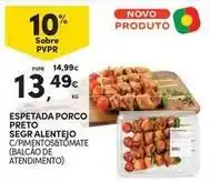 Continente Bom dia Alentejo - espetada porco preto acentejo promoção