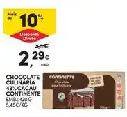 Continente Bom dia Continente - chocolate promoção