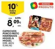 Continente Bom dia Caprichos porco preto marinados miguel & miguel promoção