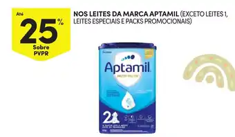 Continente Nos leites da marca aptamil promoção