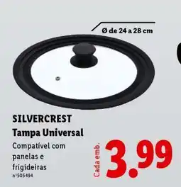 Lidl SILVERCREST Tampa Universal promoção