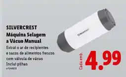 Lidl SILVERCREST Máquina Selagem a Vácuo Manual promoção