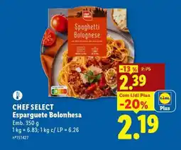 Lidl CHEF SELECT promoção