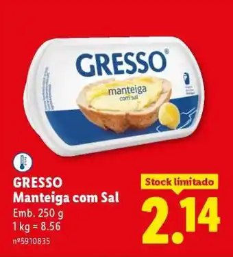 Lidl GRESSO promoção