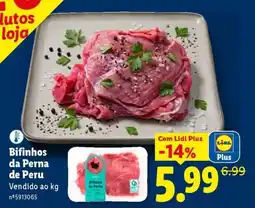 Lidl Bifinhos da Perna de Peru promoção