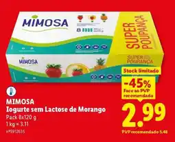 Lidl MIMOSA promoção