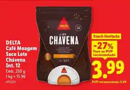 Lidl DELTA Café Moagem Saco Lote Chávena Int. 12 promoção