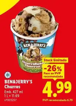 Lidl BEN&JERRY'S promoção