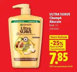 Lidl ULTRA SUAVE Champô Abacate promoção