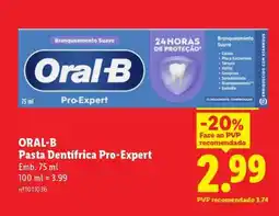 Lidl ORAL-B promoção