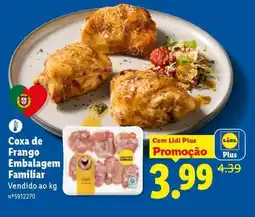 Lidl Coxa de Frango Embalagem Familiar promoção
