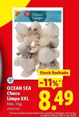 Lidl Ocean Sea Choco Limpo XXL promoção