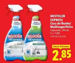 Lidl MISTOLIN EXPRESS promoção