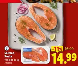 Lidl Salmão Posta promoção