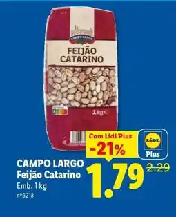 Lidl Campo Largo Feijão Catarino promoção