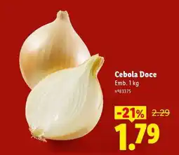 Lidl CEBOLA DOCE promoção