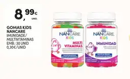 Continente Gomas kids nancare promoção