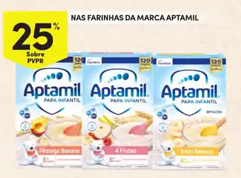 Nas farinhas da marca aptamil