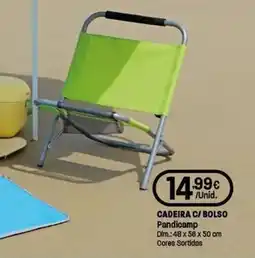 Intermarché Cadeira c/ bolso pandicamp promoção