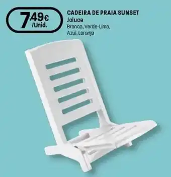 Cadeira de praia sunset Joluce