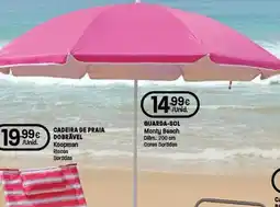 Intermarché Guarda-sol monty beach promoção