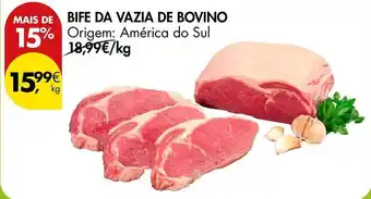 Pingo Doce Bife da vazia de bovino promoção