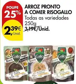 Pingo Doce A+ - arroz pronto a comer promoção