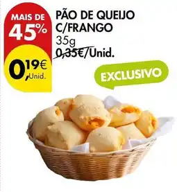 Pingo Doce Pão de queijo c/frango promoção